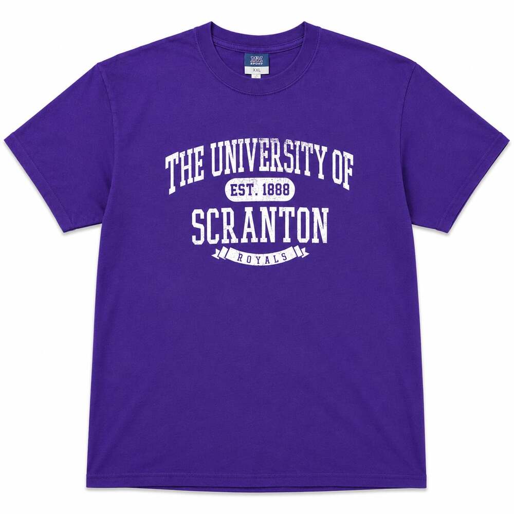 University of Scranton Purple Short Sleeve T-Shirt: University Of Scranton Size
